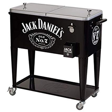 Jack Daniel's 80-Qt. Rolling Party Ice Cooler