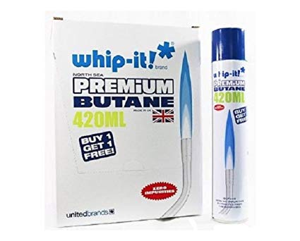 Whip-it! 420ML Premium Butane Gas includes a TSC Sticker