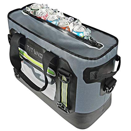California Innovations - Titan RF Welded 35 Quart Soft Sided Cooler | Can Hold Ice For Up To 4 days