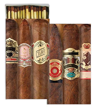 HomArt Matches - Cigars (Set of 50)
