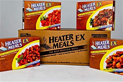 Heater Ex Meals Hot Meals 12 Assorted / Heater in the Box