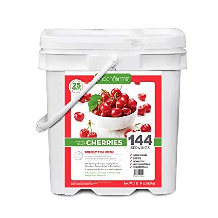 Lindon Farms Freeze Dried Cherries (144 Servings)