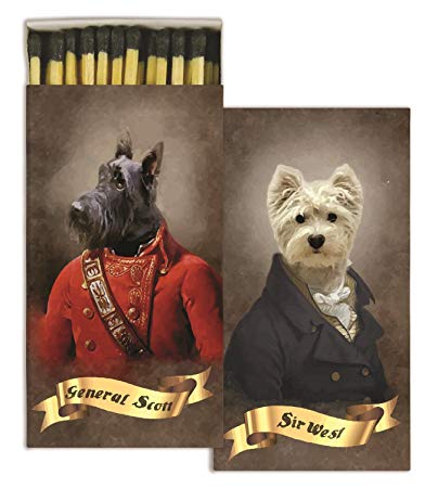 HomArt Matches - Regal Dogs (Set of 50)