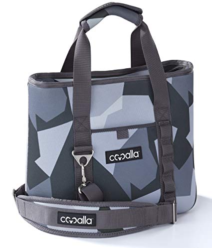 Cooalla Soft Sided Portable Neoprene Cooler (Shark Bay Gray)